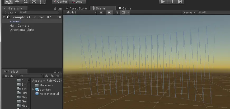Making curved UI figure 1